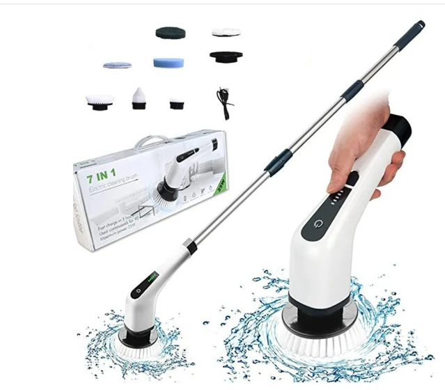 Clean Wave Elite™ Gen 2 Wireless Electric Cleaning Brush (Set)