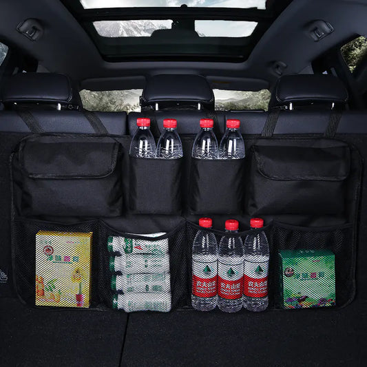 Adjustable Car Trunk Organizer & Backseat Storage Bag