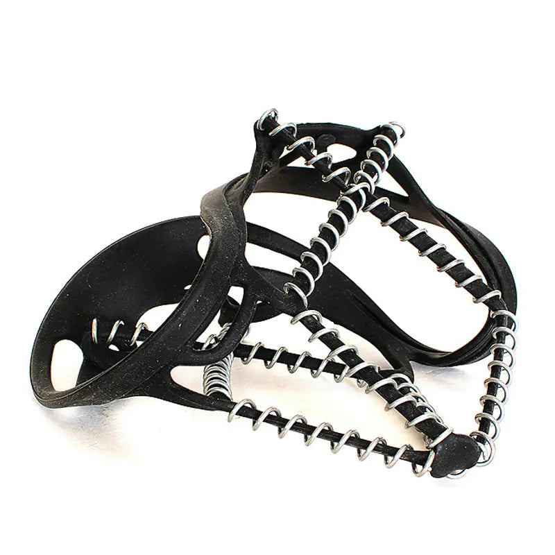 Thick Outdoor Spring Shoe Covers with Anti-Slip Spikes