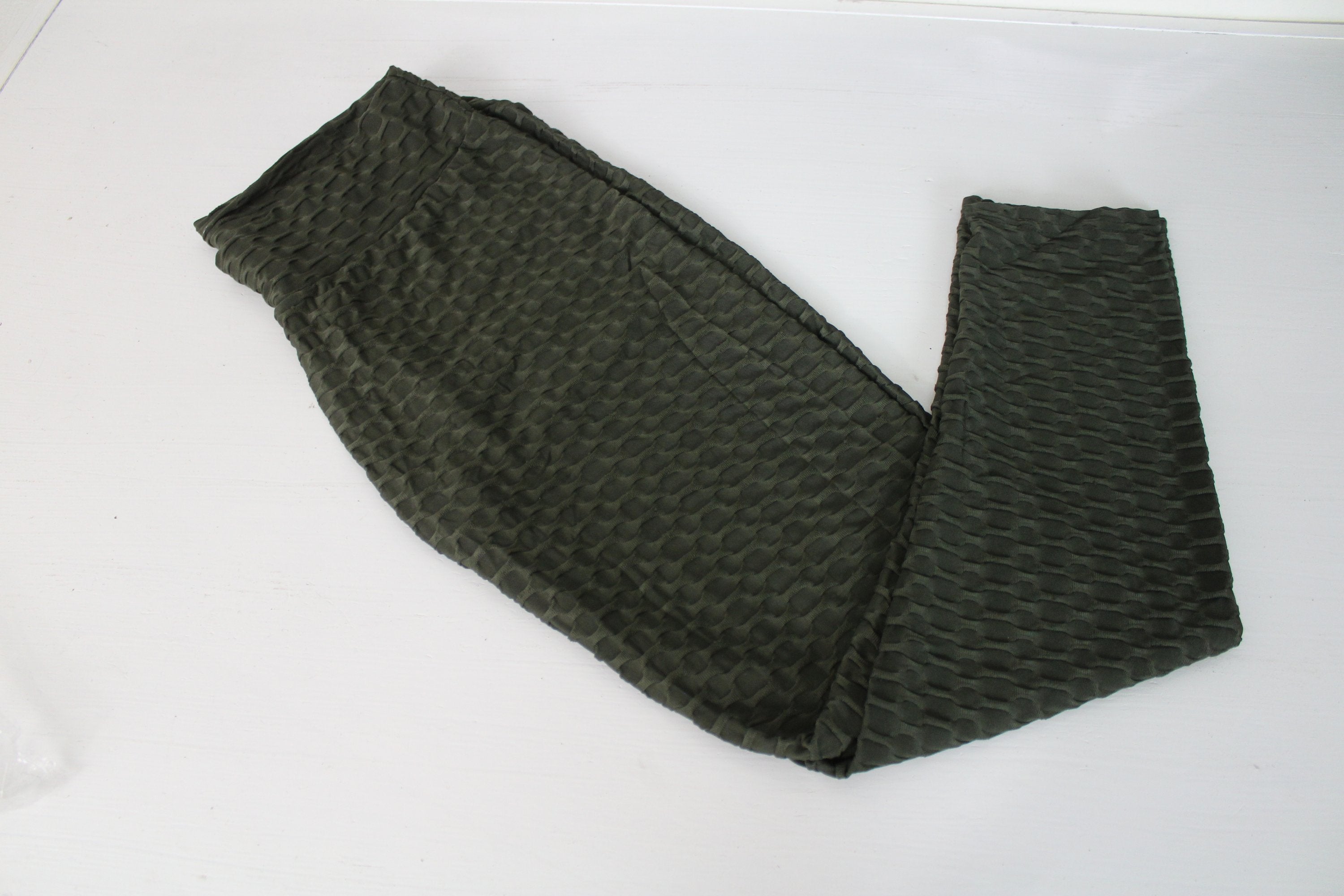 Womens'  Legging Bubble Stretchable Fabric Yoga Fitness Work-out sport