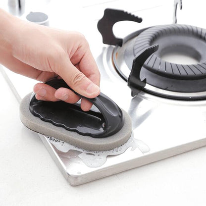 Magic Melamine Sponge Brush for Kitchen Cleaning (1pc)