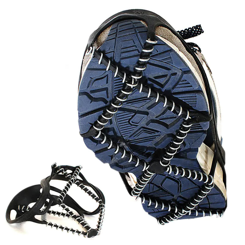 Thick Outdoor Spring Shoe Covers with Anti-Slip Spikes