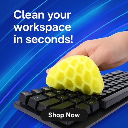 🦠 The Original Gunk-Grabber Reusable Cleaning Gel | Deep Clean Your Tech!
