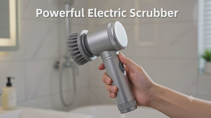 Electric Spin Scrubber – Powerful Bathroom Cleaning Brush