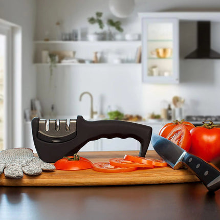 Pro Chef Knife Sharpener 3-Step System