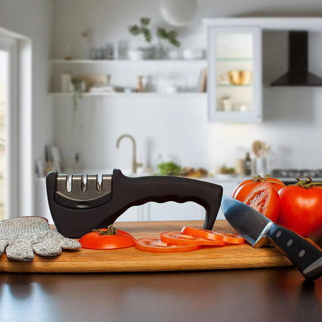 Pro Chef Knife Sharpener 3-Step System